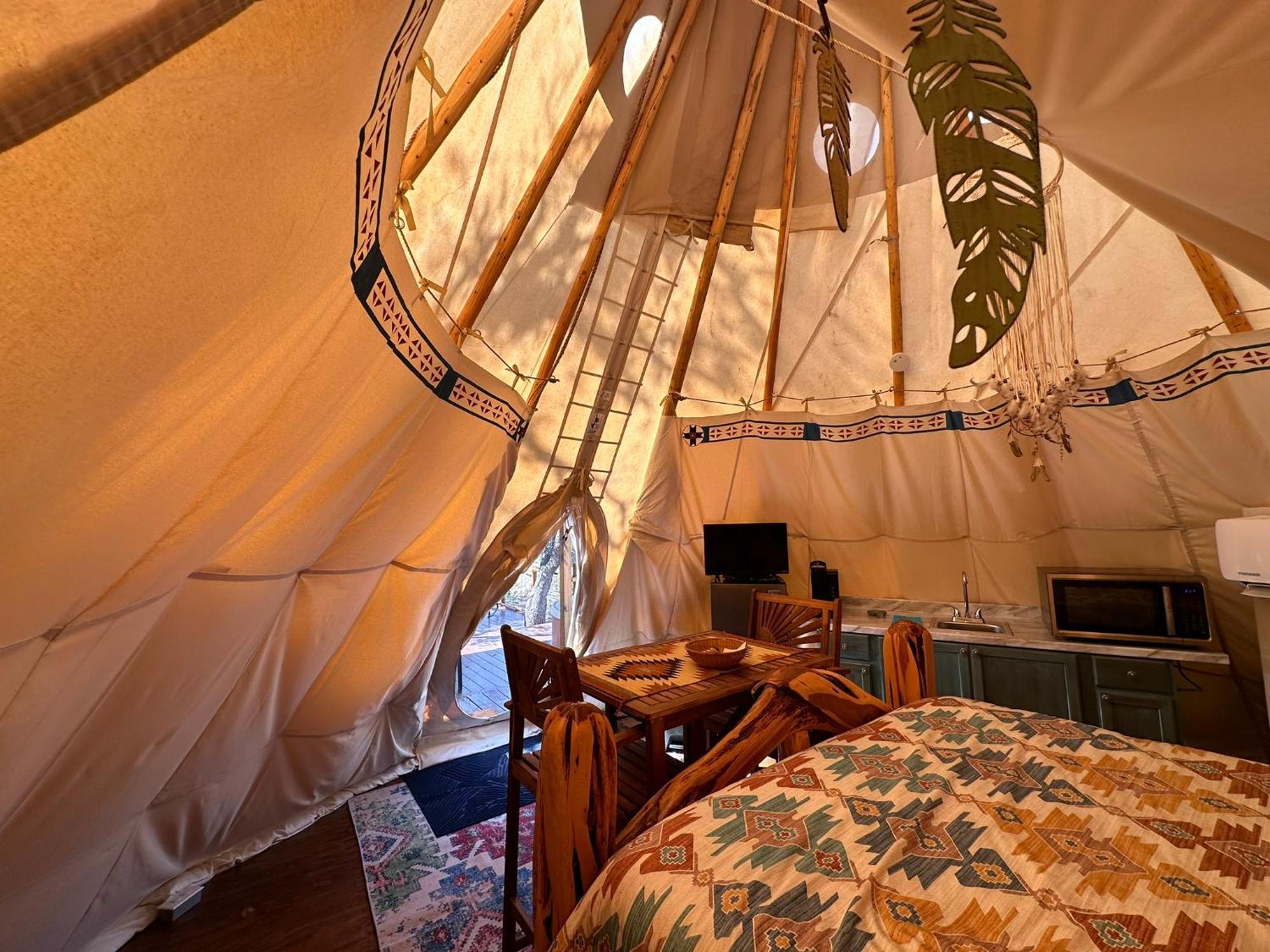 Bandera Stronghold - Cochise Tipi Zewnętrze zdjęcie
